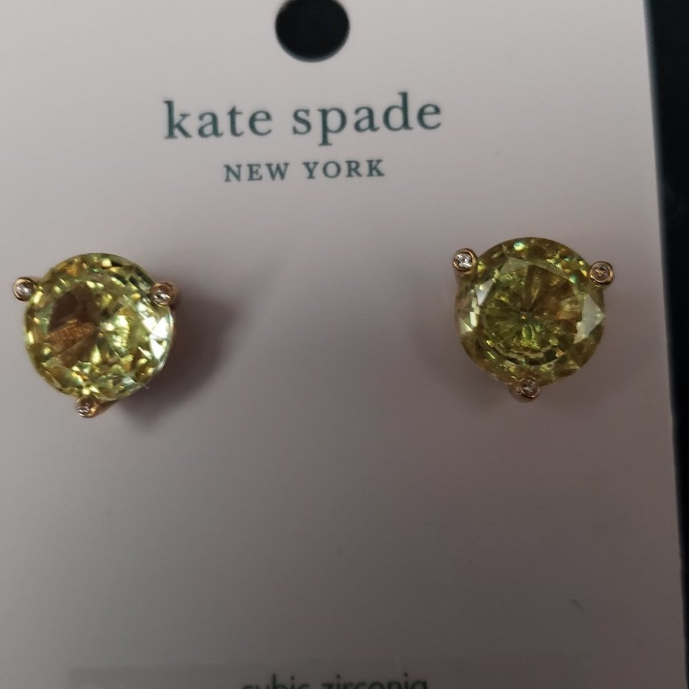 Beautiful Kate Spade Cubic Zirconia Earrings